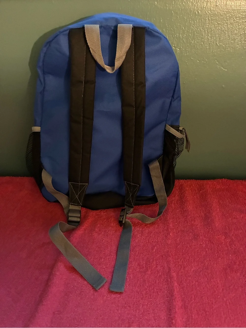 Star Wars Kylo Ren Black & Blue Boys Backpack with Lightsaber Graphic